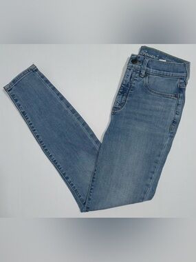 Eddie Bauer Slightly Curvy-High Rise Skinny Jeans